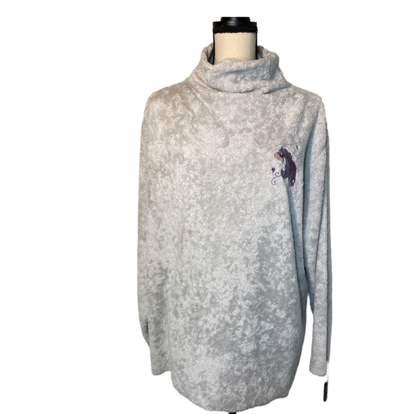 Disney Tops - Disney Store Eeyore Pullover Mock Neck Size: XL